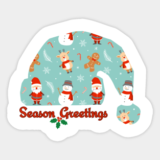 Season Greetings Sticker